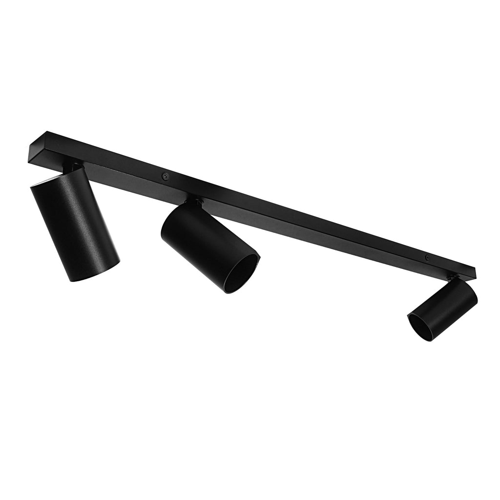 Lampa sufitowa BORA KJ2105 3xGU10 czarny | DML1616