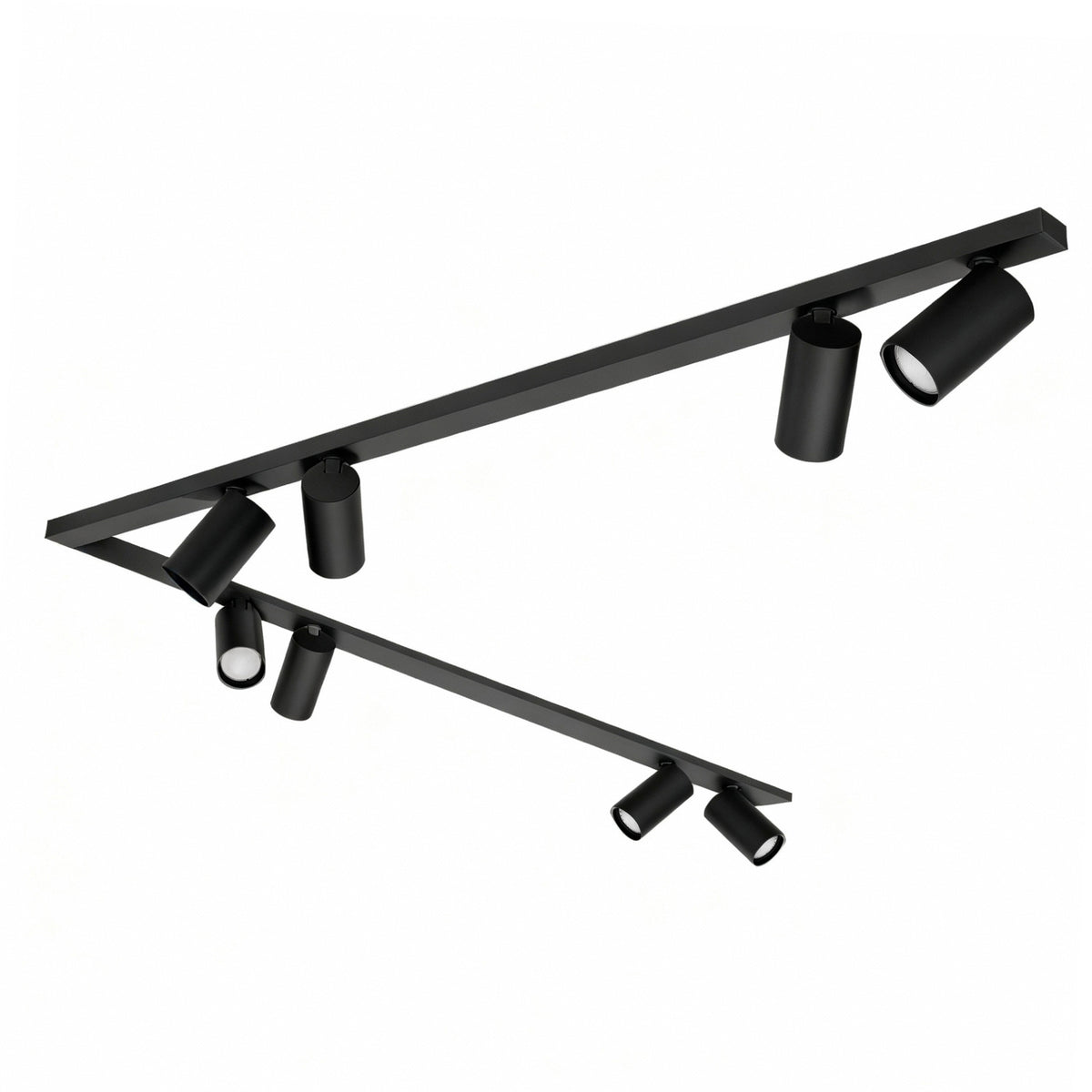 Lampa sufitowa BORA KJ2109 8xGU10 czarny | DML1624
