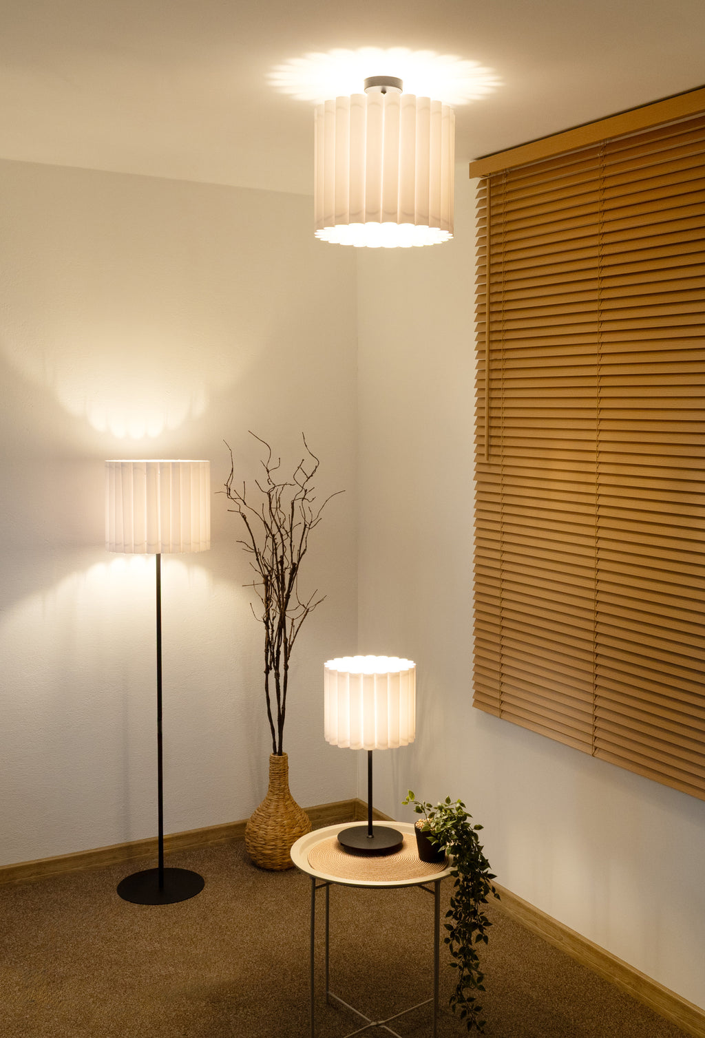 Lampa sufitowa DUOLLA ARIA CL 70651 Biały/n/a 1xE27 średn.35cm