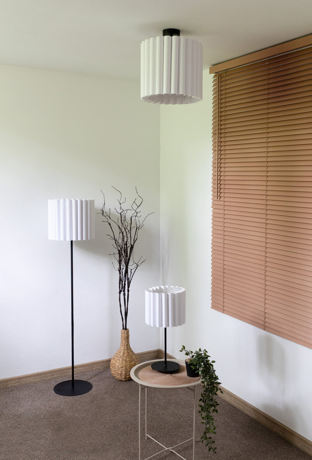 Lampa sufitowa DUOLLA ARIA CL 70651 Biały/n/a 1xE27 średn.35cm