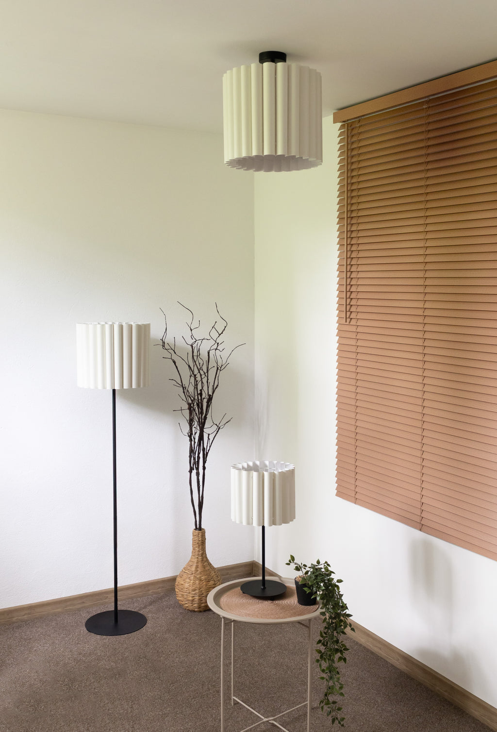 Lampa sufitowa DUOLLA ARIA CL 70736 Kremowy/n/a 1xE27 średn.35cm