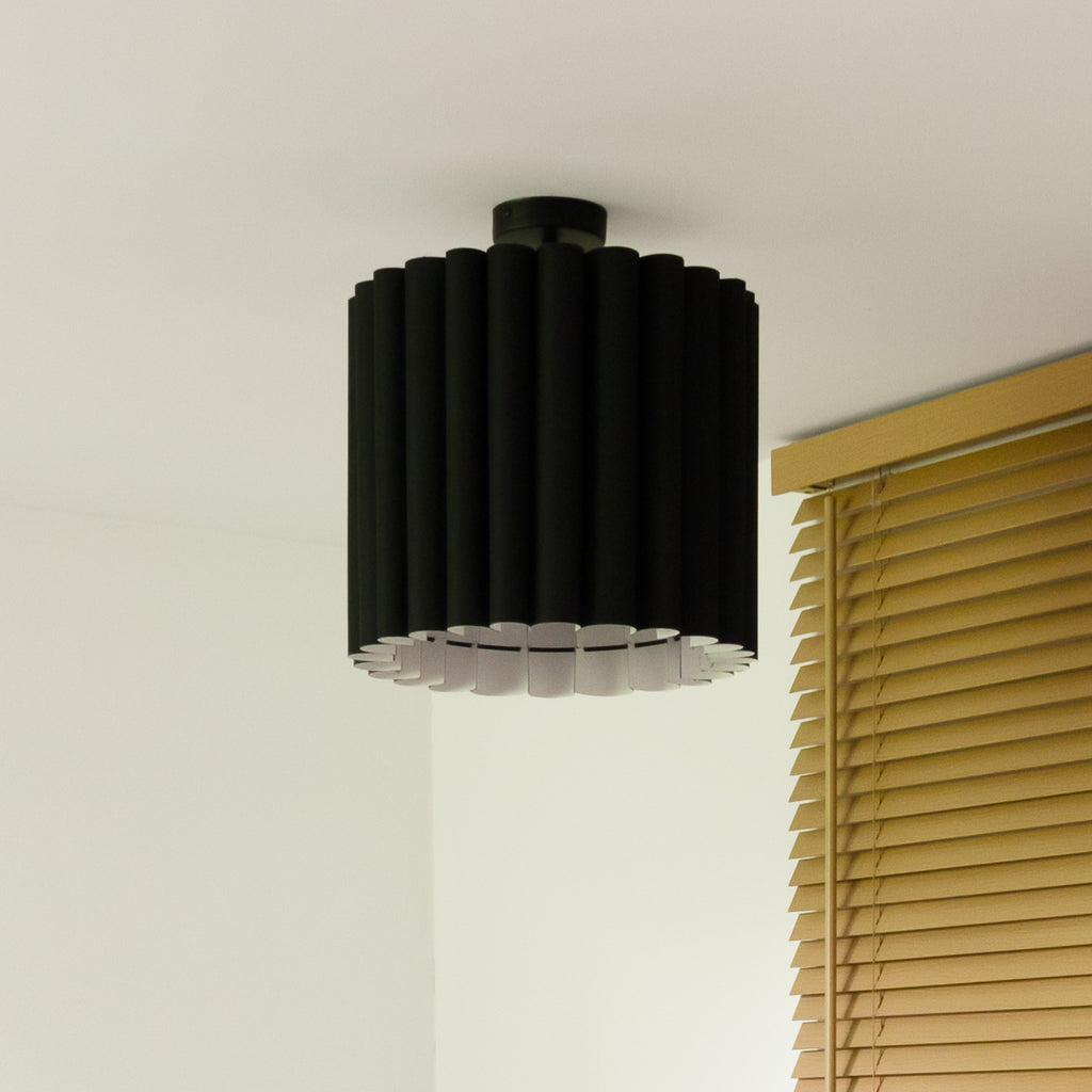 Lampa sufitowa DUOLLA ARIA CL 70880 Czarny/n/a 1xE27 średn.35cm