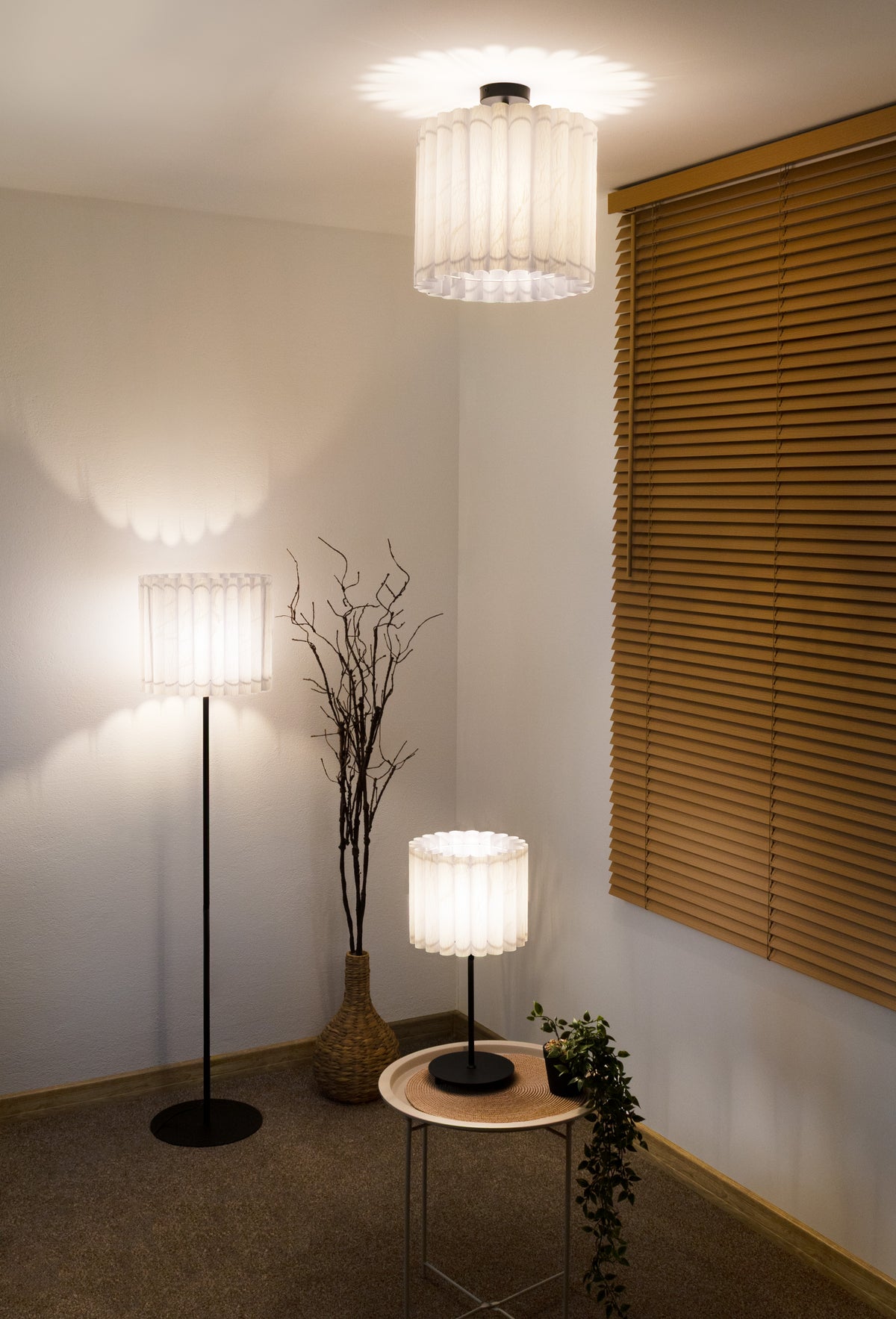 Lampa sufitowa DUOLLA ARIA CL 70958 Biały/n/a 1xE27 średn.35cm