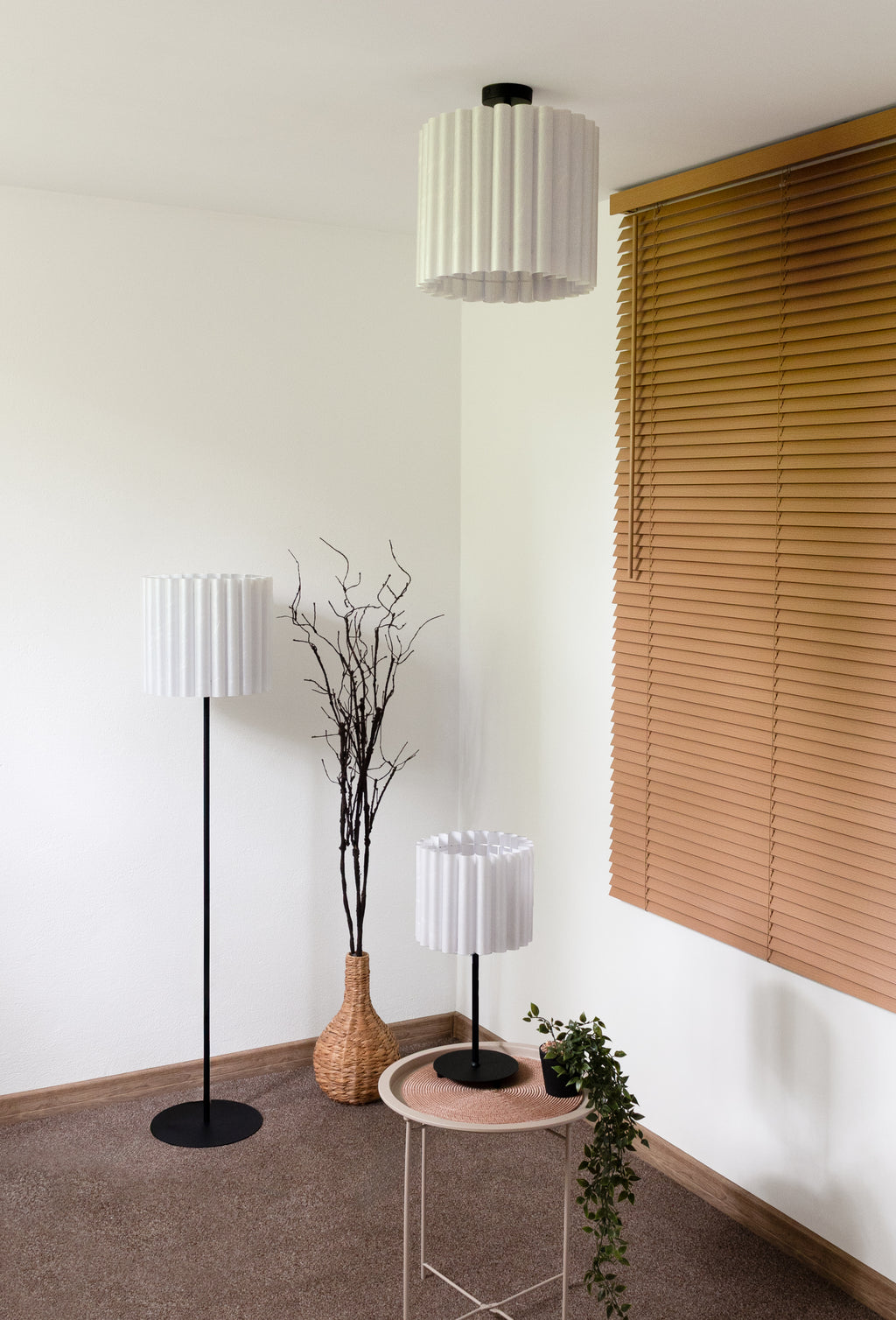 Lampa sufitowa DUOLLA ARIA CL 70958 Biały/n/a 1xE27 średn.35cm