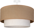 Lampa sufitowa DUOLLA  BOHO 751500 beżowy/kremowy 1xE27 średn.60cm