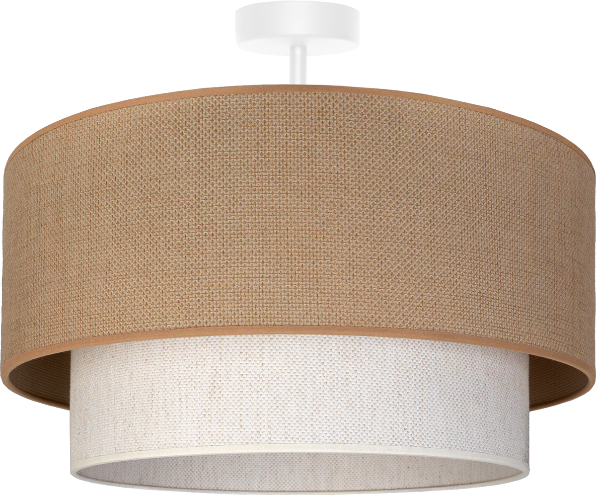 Lampa sufitowa DUOLLA  BOHO 751500 beżowy/kremowy 1xE27 średn.60cm