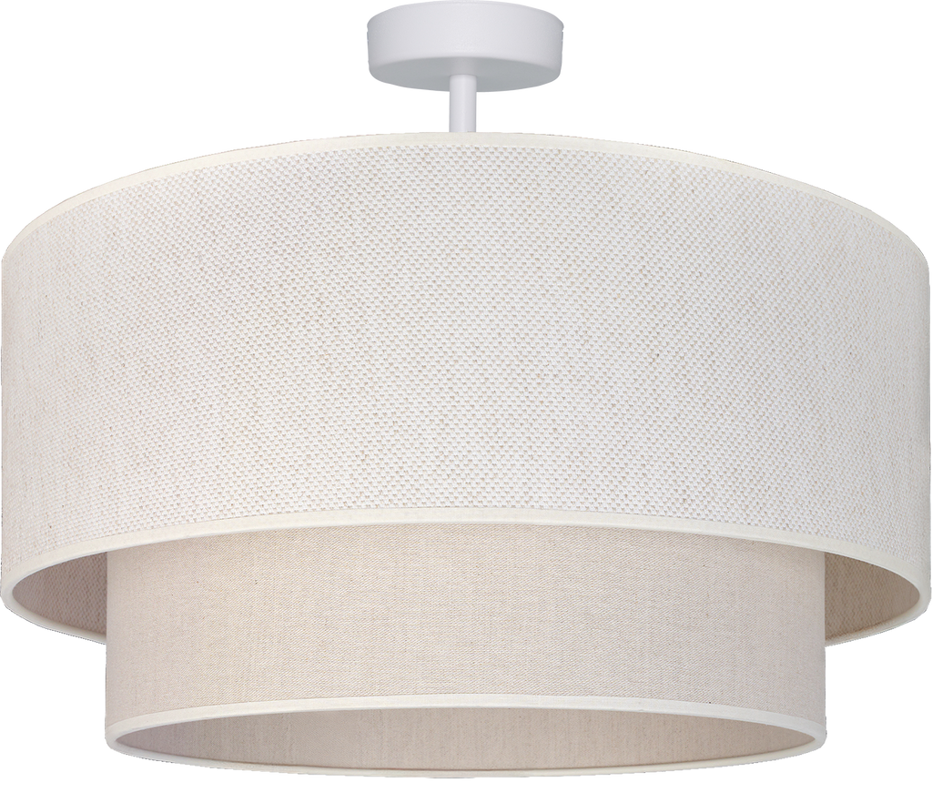 Lampa sufitowa DUOLLA BOHO 751555 beżowy/kremowy 1xE27 średn.45cm
