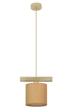 Lampa sufitowa DUOLLA FOREST 753498 Biały/naturalny 3xE27 średn.17cm