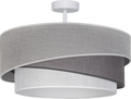 Lampa sufitowa DUOLLA KOBO 753221 szary/grafitowy 1xE27 średn.45cm