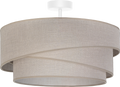 Lampa sufitowa DUOLLA KOBO 753306 beżowy/beżowy 1xE27 średn.60cm