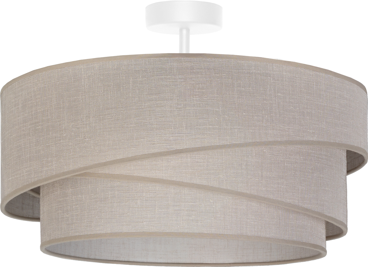Lampa sufitowa DUOLLA KOBO 753306 beżowy/beżowy 1xE27 średn.60cm