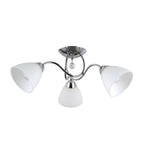 Lampa sufitowa Lugano śr. 45cm 3xE27 | chrom