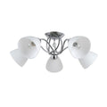 Lampa sufitowa Lugano szer. 50cm 5xE27 | chrom