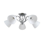 Lampa sufitowa Lugano szer. 50cm 5xE27 | chrom