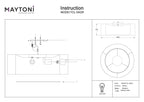 Lampa sufitowa Maytoni Bergamo IP20 3xE27 MOD617CL-04GR | Chrom