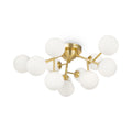 Lampa sufitowa Maytoni Dallas IP20 12xG9 MOD545CL-12BS | Złoto
