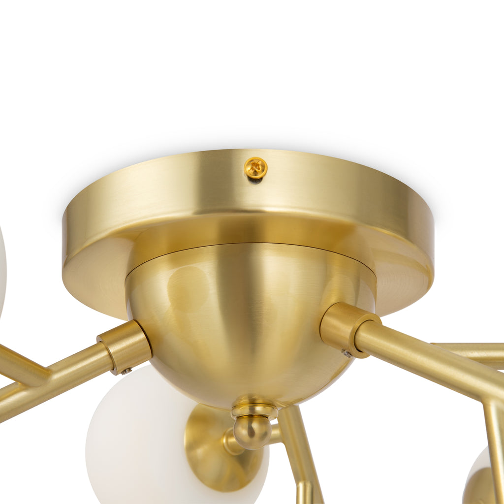 Lampa sufitowa Maytoni Dallas IP20 12xG9 MOD545CL-12BS | Złoto