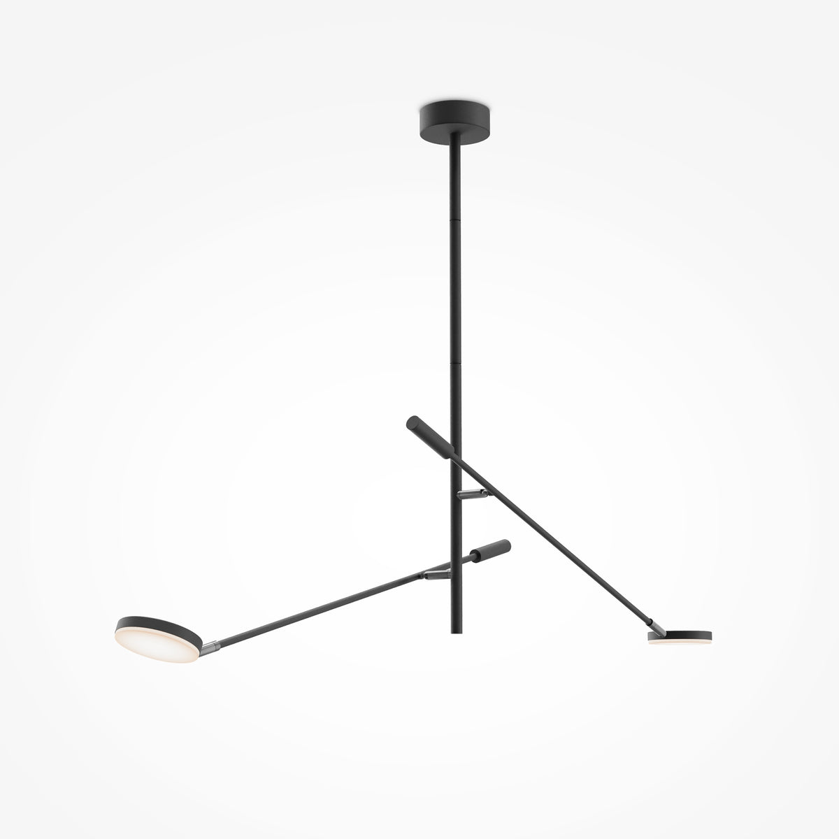 Lampa sufitowa Maytoni Fad IP20 x MOD070CL-L15B3K1 | Czarny