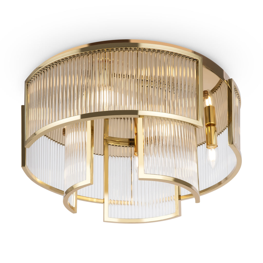 Lampa sufitowa Maytoni Frame IP20 6xE14 MOD174CL-06G | Złoto