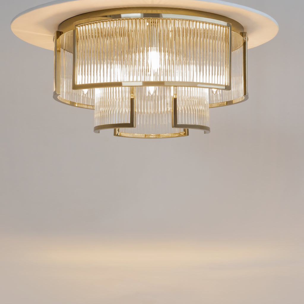 Lampa sufitowa Maytoni Frame IP20 6xE14 MOD174CL-06G | Złoto