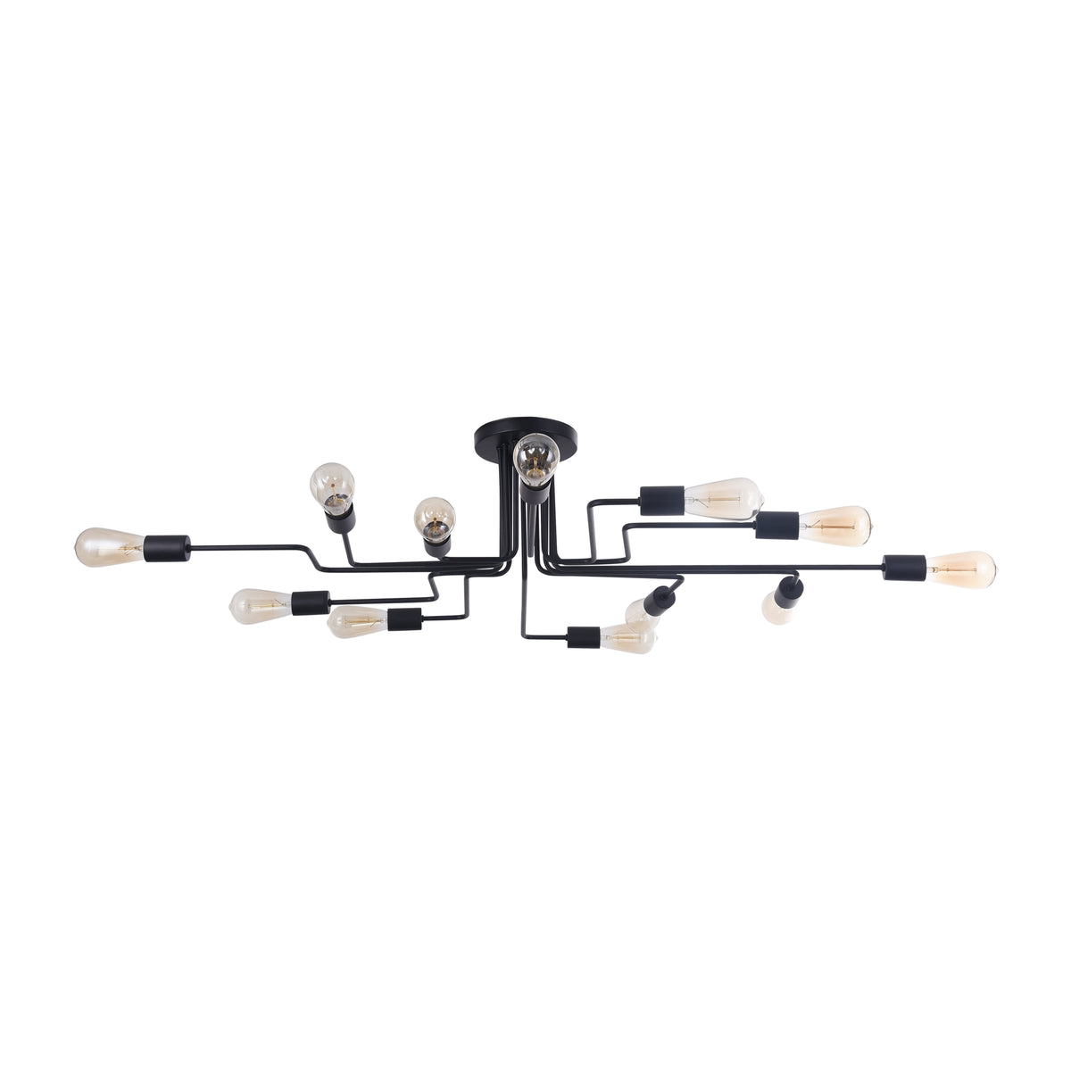 Lampa sufitowa Maytoni Gilbert IP20 12xE27 T532CL-12B | Czarny