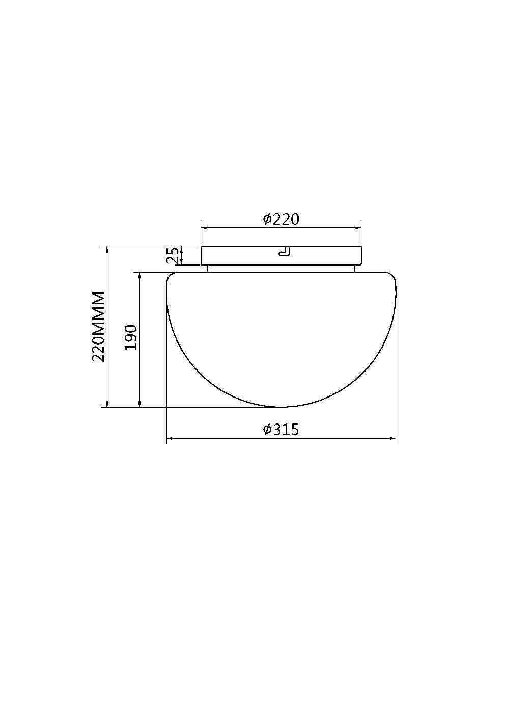 Lampa sufitowa Maytoni Glassy IP20 1xE27 MOD270CL-01G | Złoto