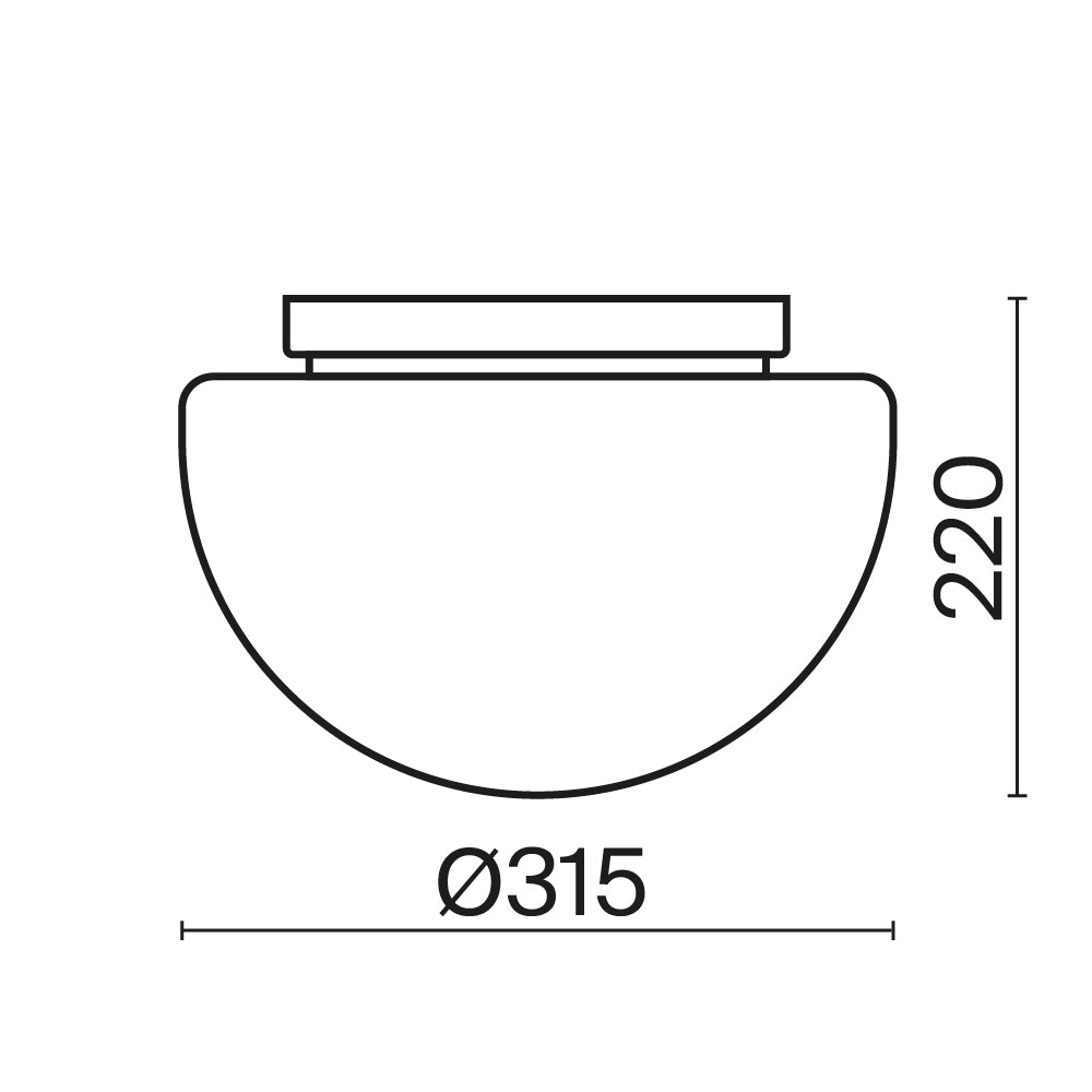 Lampa sufitowa Maytoni Glassy IP20 1xE27 MOD270CL-01G | Złoto