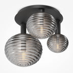 Lampa sufitowa Maytoni Reels IP20 3xE14 MOD268CL-03B | Czarny