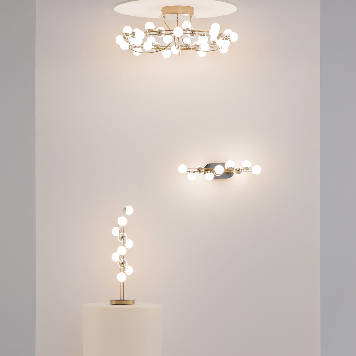 Lampa sufitowa Maytoni Tessara IP20 x MOD081CL-L36G3K | Złoto