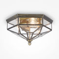 Lampa sufitowa Maytoni Zeil IP20 3xE27 H356-CL-03-BZ | Brązowy