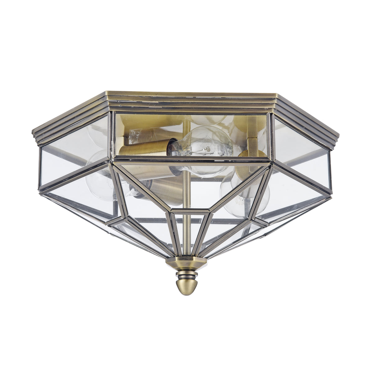 Lampa sufitowa Maytoni Zeil IP20 3xE27 H356-CL-03-BZ | Brązowy