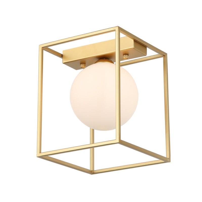 Lampa sufitowa Mediamo dł. 16,5cm G9 | złoty