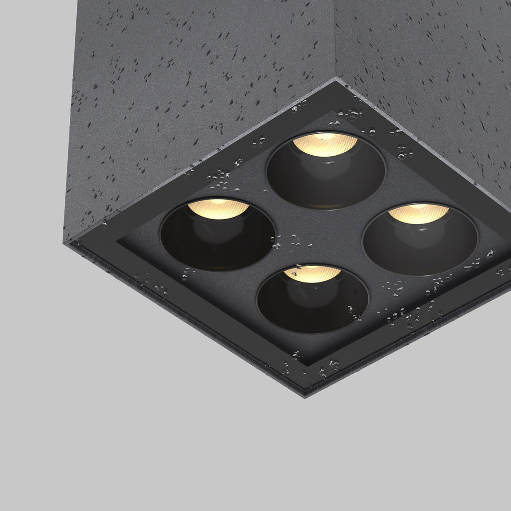Lampa sufitowa Outdoor Ares IP54 x O309CL-L8GF3K | Grafit