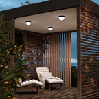 Lampa sufitowa Outdoor Mon IP65 x O438CL-L12GF3K | Grafit