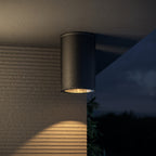 Lampa sufitowa Outdoor Roll IP54 1xGU10 O307CL-01B | Czarny