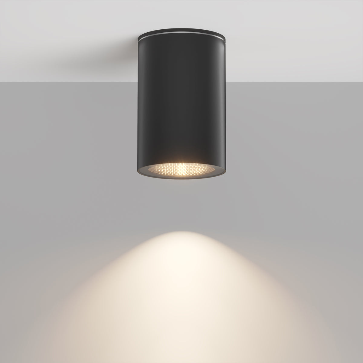 Lampa sufitowa Outdoor Roll IP54 1xGU10 O307CL-01B | Czarny