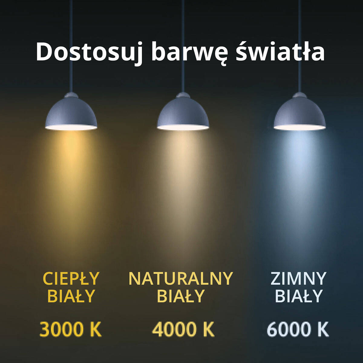 Lampa sufitowa RING S 60cm LED 35W zmienna barwa światła CCT | czarny
