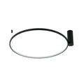 Lampa sufitowa RING S, czarna, 35W LED, barwa ciepła 3000K