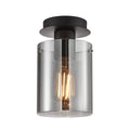 Lampa sufitowa Sardo śr. 13cm E27 | czarny