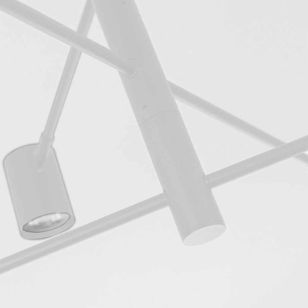 Lampa sufitowa Snow 6, biała, 6x50W GU10