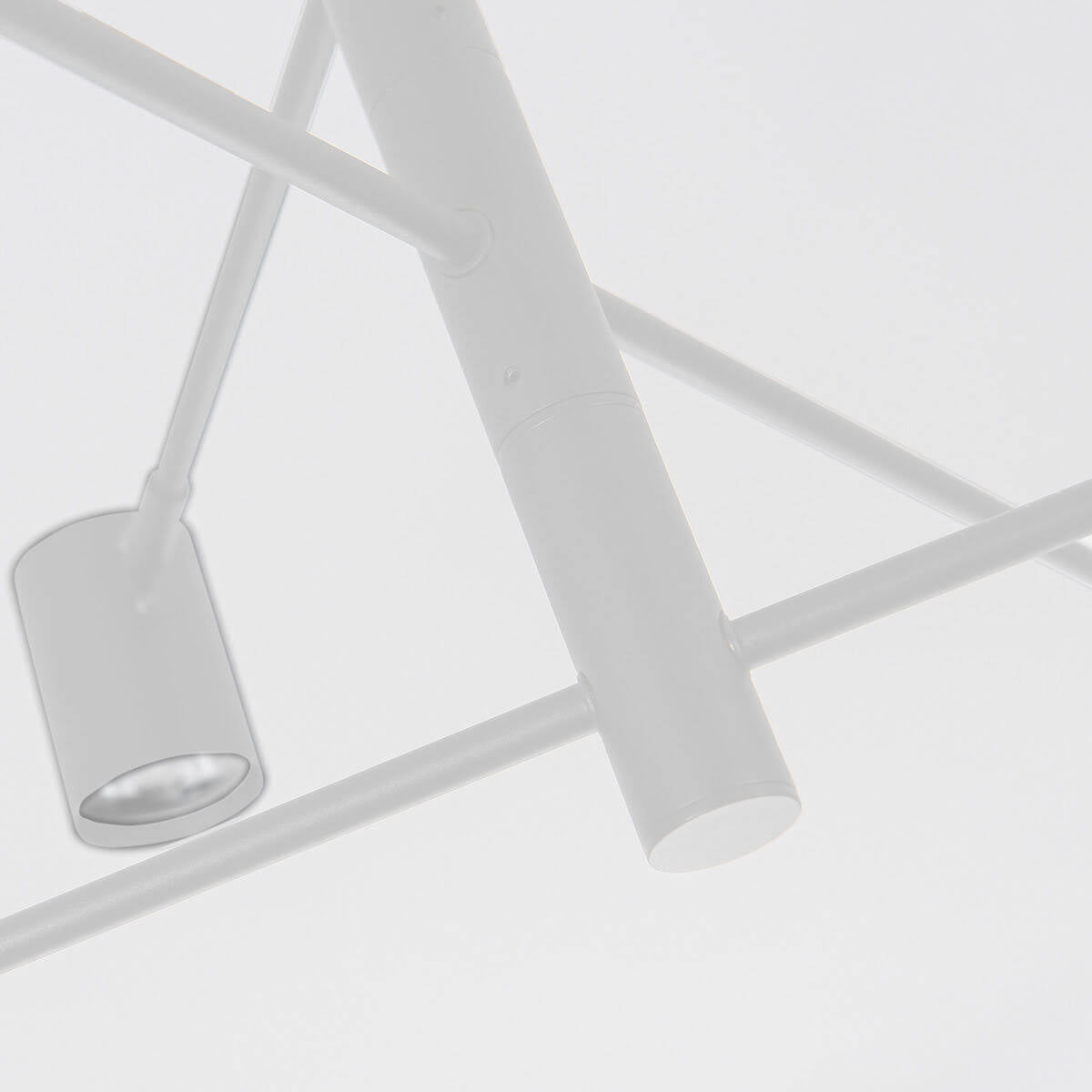 Lampa sufitowa Snow 6, biała, 6x50W GU10