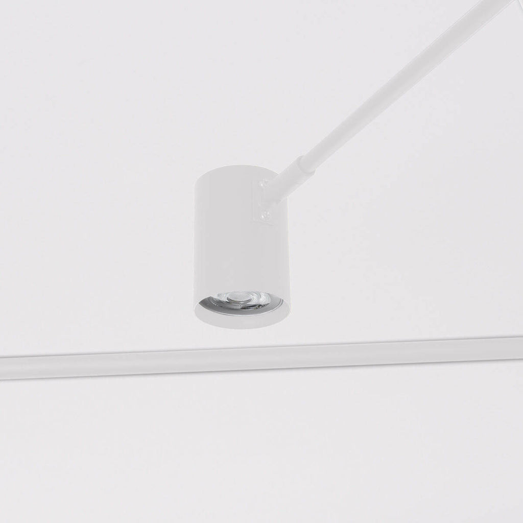 Lampa sufitowa Snow 6, biała, 6x50W GU10