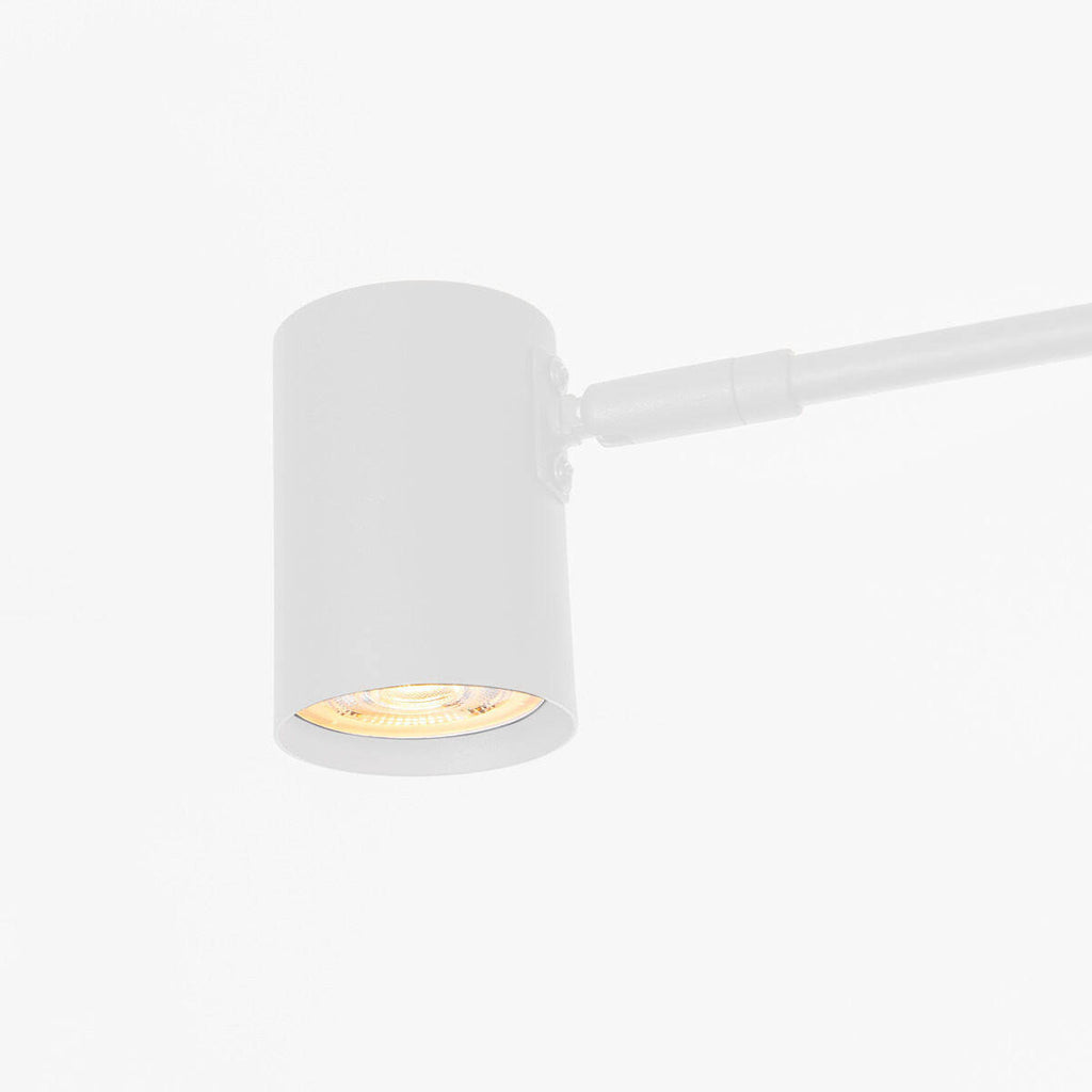 Lampa sufitowa Snow 6, biała, 6x50W GU10