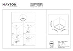 Lampa sufitowa Technical Alfa LED IP20 x C065CL-L12B3K-D | Czarny