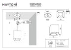 Lampa sufitowa Technical Alfa LED IP20 x C065CL-L12W3K | Biały