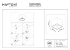 Lampa sufitowa Technical Alfa LED IP20 x C065CL-L12W3K-D | Biały