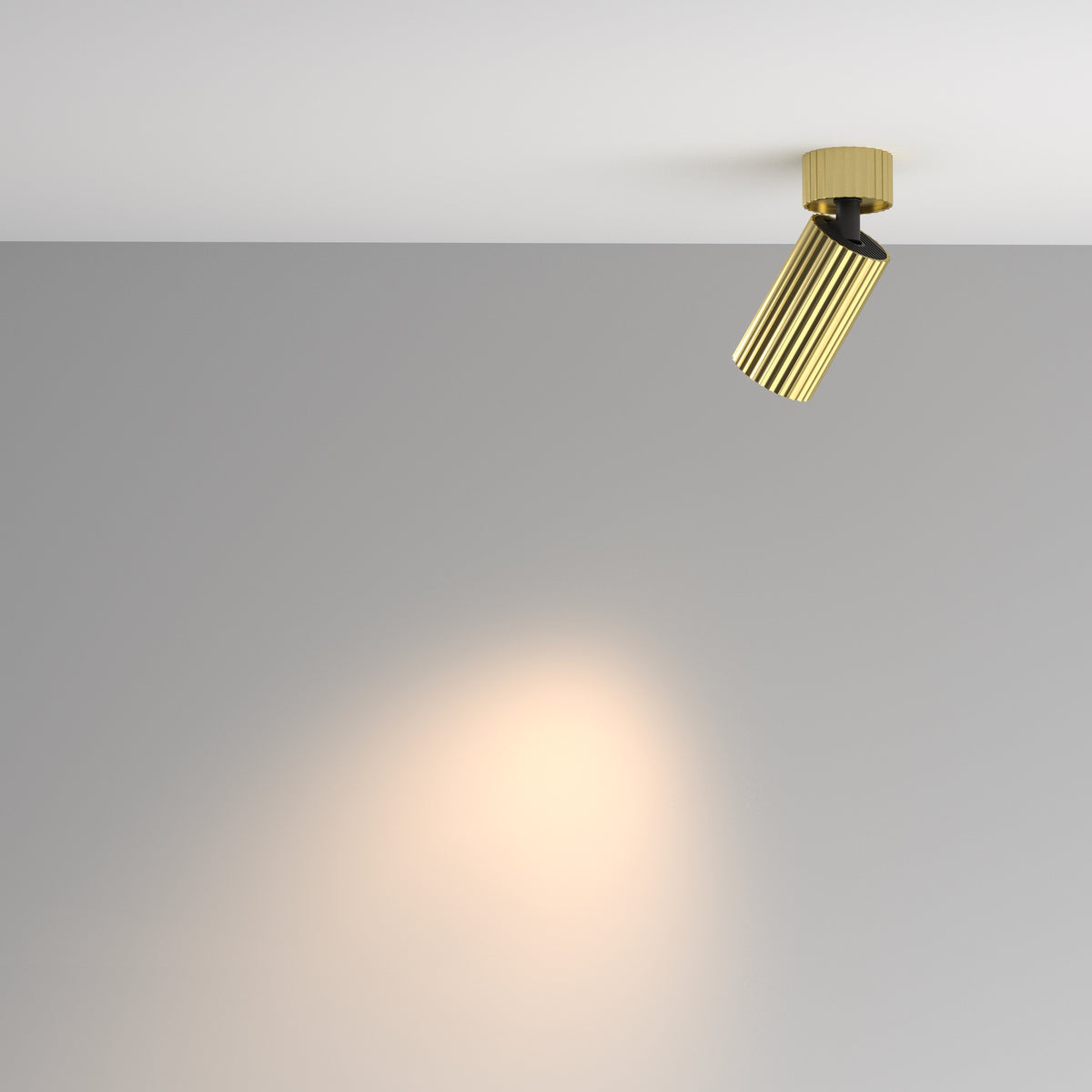 Lampa sufitowa Technical Calipso IP20 1xGU10 C108CL-01-GU10-BS | Mosiądz
