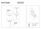Lampa sufitowa Technical Calipso IP20 1xGU10 C108CL-01-GU10-W | Biały