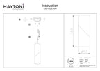 Lampa sufitowa Technical Dafne IP20 x C027CL-L10W | Biały