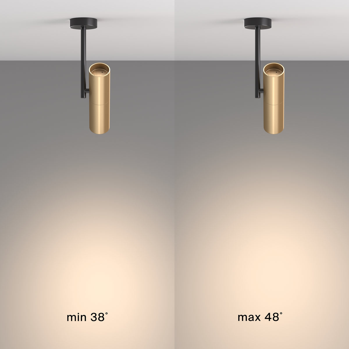 Lampa sufitowa Technical Elti IP20 1xGU10 C020CL-01GB | Czarny